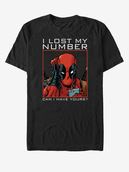 ZOOT.Fan Fekete unisex póló Marvel Új szám