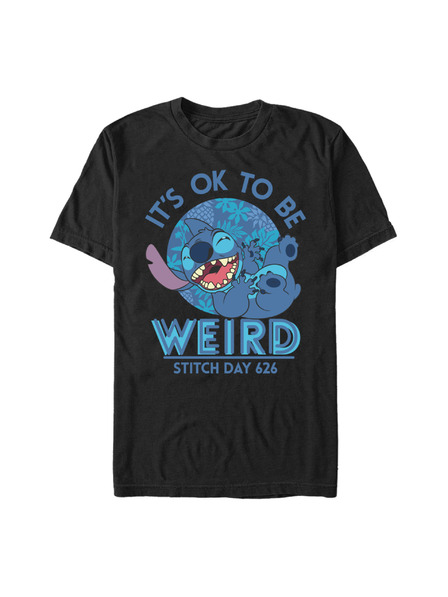 ZOOT.Fan Fekete póló Disney Ok Weirdo