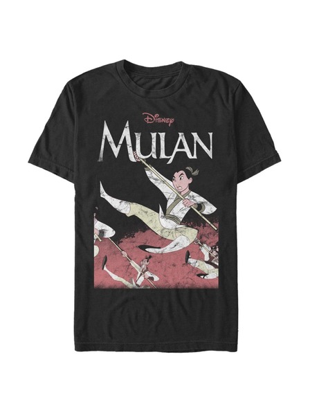 ZOOT.Fan Fekete férfi Disney Mulan keret póló