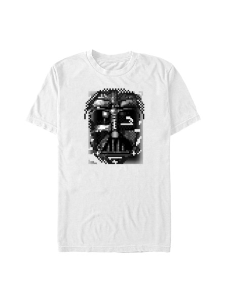 ZOOT.Fan Fehér Férfi Star Wars Pixel Face póló