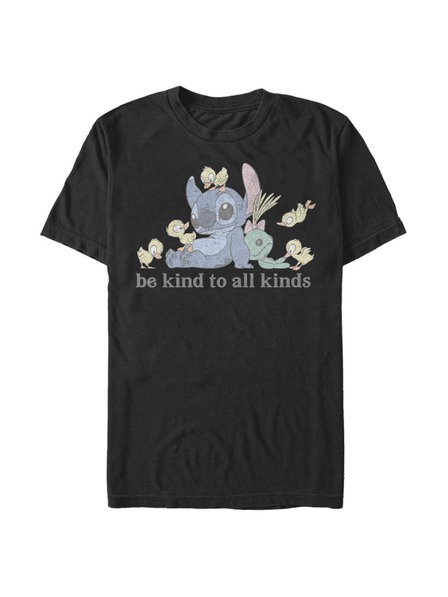 ZOOT.Fan Fekete Férfi Disney Kind To All Kinds póló