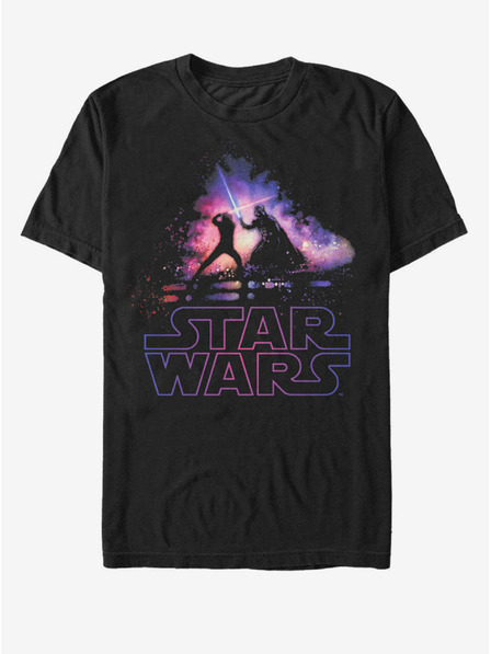 ZOOT.Fan Fekete Férfi Star Wars Crossing Sabers póló