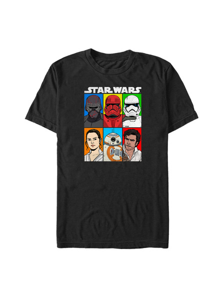 ZOOT.Fan Fekete Férfi Star Wars barátja ellenség póló