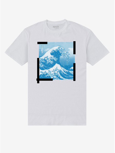 ZOOT.Fan Fehér póló apoh London apoh Hokusai Tape