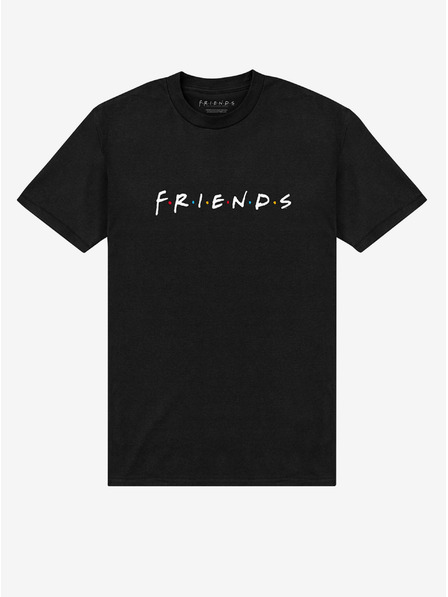 ZOOT.Fan Fekete póló Friends Friends Logo