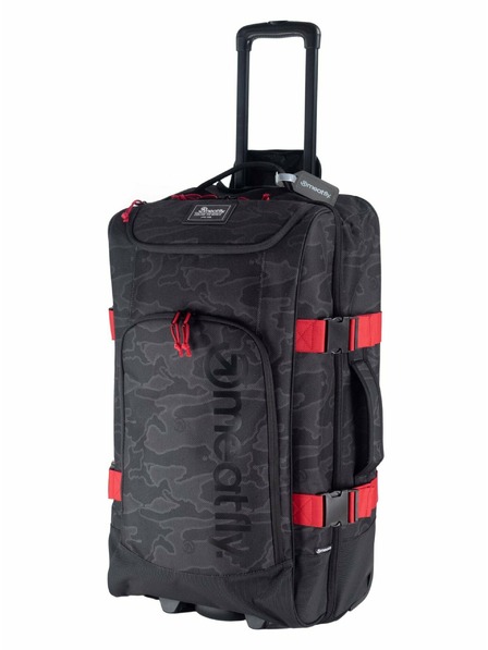 Meatfly Meatfly Contin Morph Black bőrönd | Fekete | Térfogat 100 L