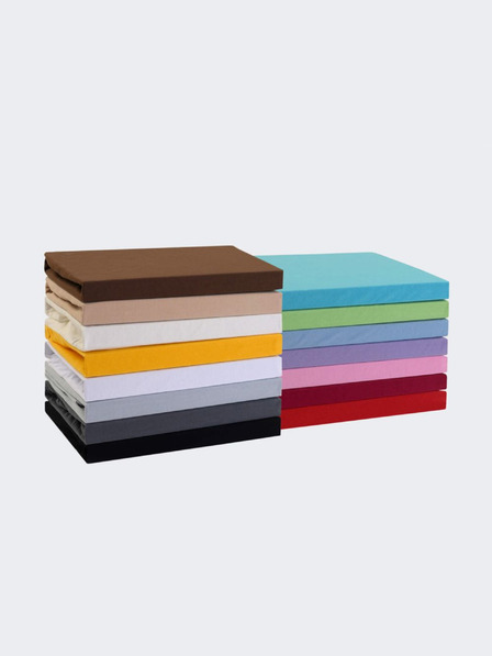 Kvalitex Jersey egyszemélyes lepedő 90x200cm világoskék