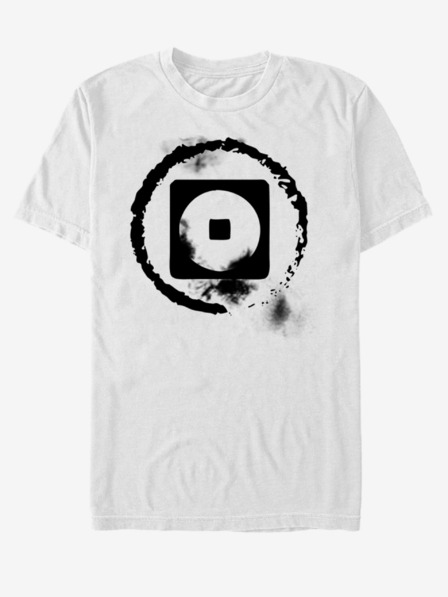 ZOOT.Fan Fehér unisex póló Nickelodeon Earth BW