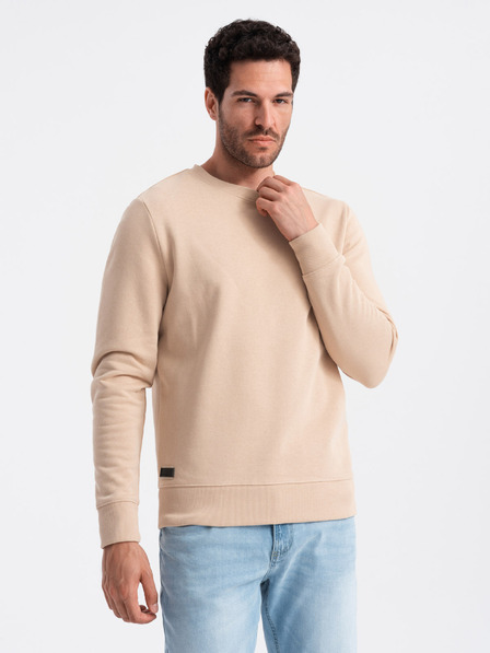 Ombre Clothing Férfi pamut BASIC pulóver Ombre Clothing