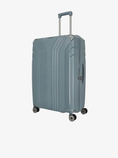 Travelite Szürke és kék Travelite Elvaa 4w L bőrönd Travelite Elvaa 4w L bőrönd