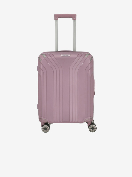 Travelite Rózsaszín női Travelite Elvaa 4w S Rosé bőrönd