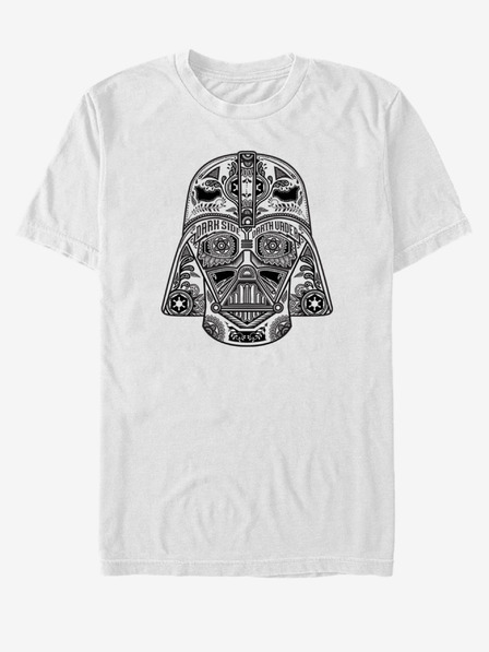 ZOOT.Fan Fehér unisex póló ZOOT.Fan Star Wars Vaderific