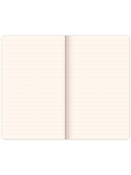 NOTIQUE NOTIQUE Notes Rózsaszín festmény, bélelt, 13 x 21 cm BAAGL