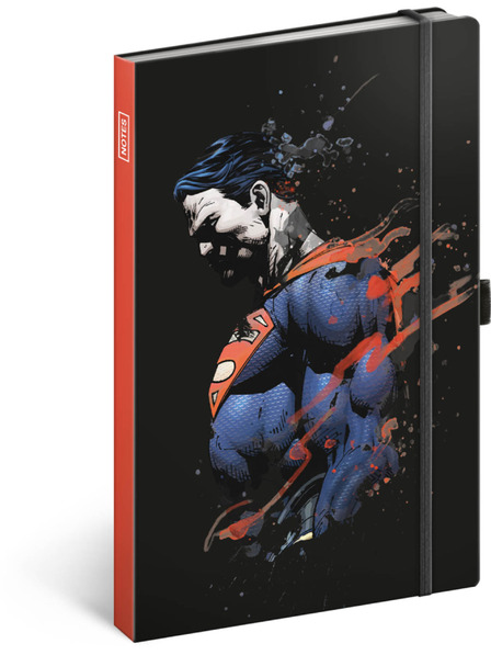 NOTIQUE NOTIQUE Notes Superman, bélelt, 13 x 21 cm