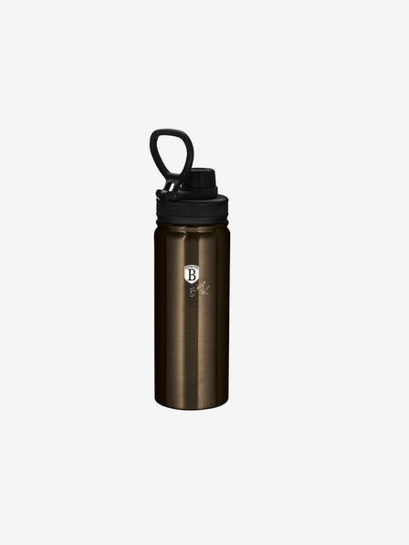 Berlingerhaus Sportos rozsdamentes acél palack 0,54 l BERLINGERHAUS Shiny Black Collection