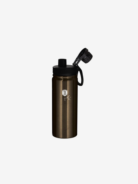 Berlingerhaus Sportos rozsdamentes acél palack 0,54 l BERLINGERHAUS Shiny Black Collection