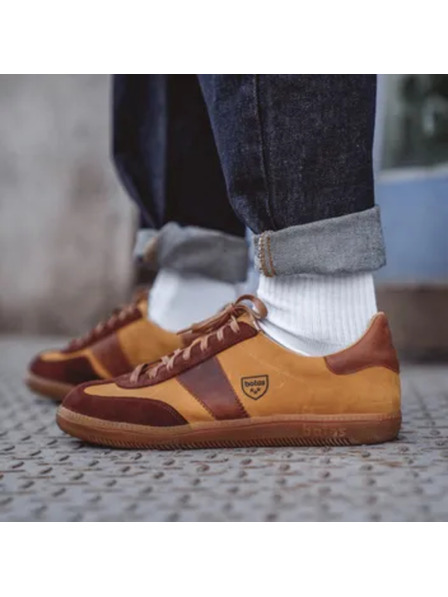BOTAS *** Botas Iconic Caramel női bőr tornacipő / edzőcipő barna