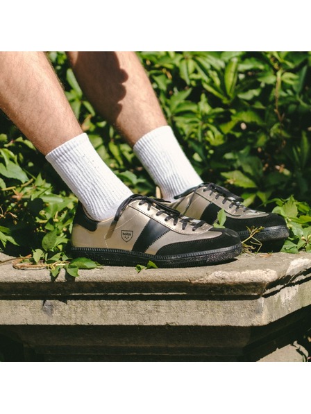 BOTAS *** Botas Iconic Victory 76 női bőr tornacipő / edzőcipő fekete-arany