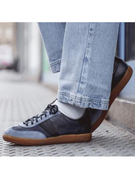 BOTAS *** Botas Iconic női bőr tornacipő / edzőcipő kék
