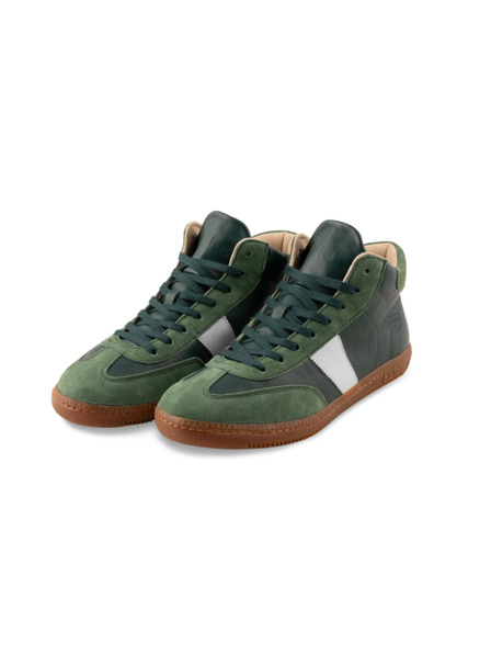 BOTAS *** Botas Iconic High Green női bőr tornacipő / edzőcipő zöld