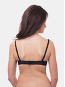 Wonderbra Fekete női push up melltartó Wonderbra FULL EFFECT PLAIN BRA