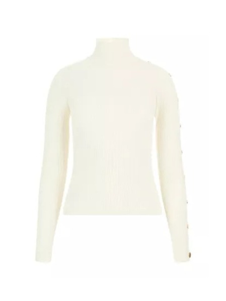 Guess Jeans Guess jeans fehér Milky pulóver - női