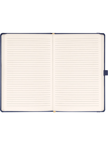 NOTIQUE NOTIQUE Notes Balacron, sötétkék, bélelt, 15 x 21 cm