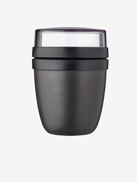 Mepal Fekete Mepal Ellipse Mini uzsonnás doboz (300 + 120 ml)