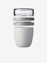 Mepal Fekete Mepal Ellipse Mini uzsonnás doboz (300 + 120 ml)