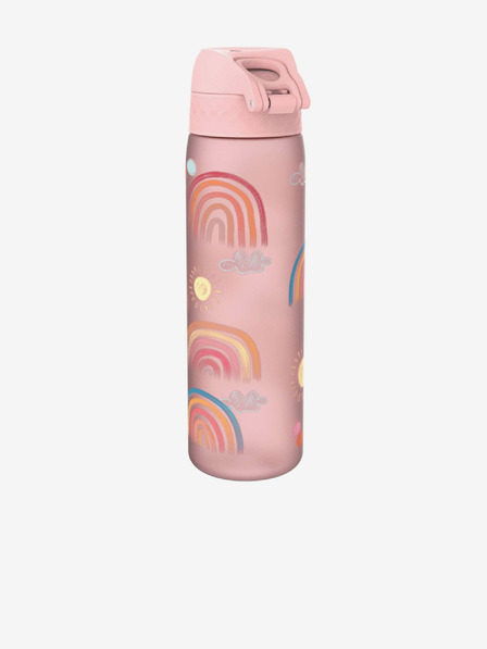 ION8 Világos rózsaszín Ion8 Leak Proof Szivárvány gyerek palack 500 ml
