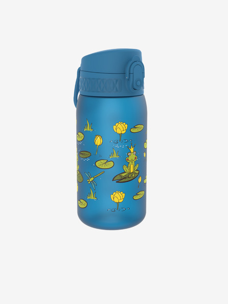 ION8 Sárga és kék Ion8 One Touch Kids békás tavacska palack (400 ml)
