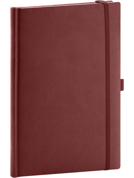 NOTIQUE NOTIQUE Notes Aprint Neo, bordó, bélelt, 15 x 21 cm