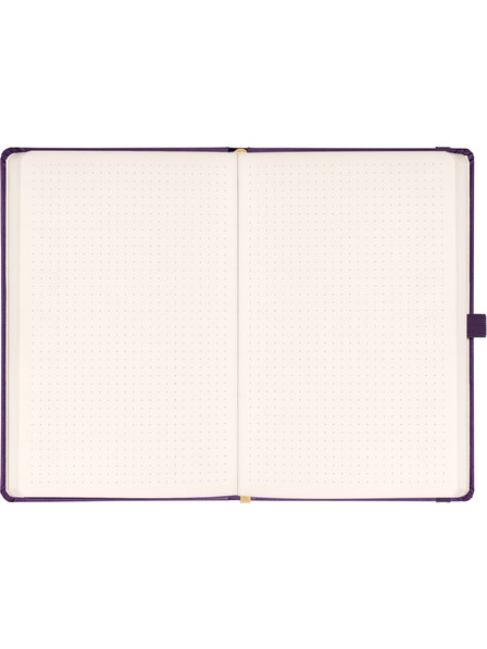 NOTIQUE NOTIQUE Notes Aprint Neo, lila, pöttyös, 15 x 21 cm