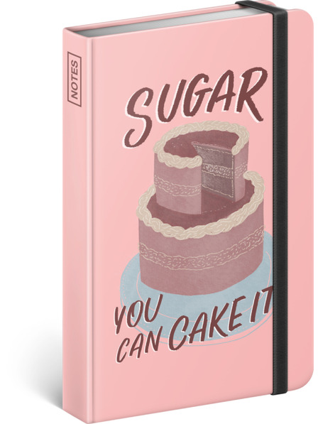 NOTIQUE NOTIQUE Notes Sugar - Studio Tabletters, bélelt, 11 x 16 cm BAAGL