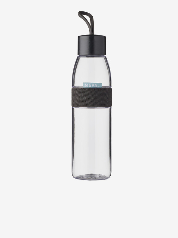 Mepal Átlátszó-fekete Mepal Ellipse Nordic Black palack (500 ml)