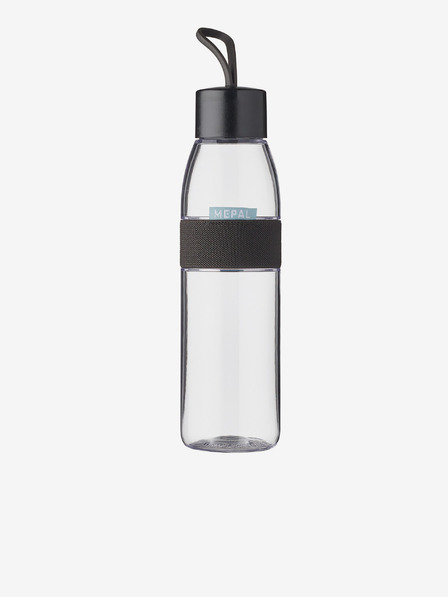Mepal Átlátszó-fekete Mepal Ellipse Nordic Black palack (500 ml)