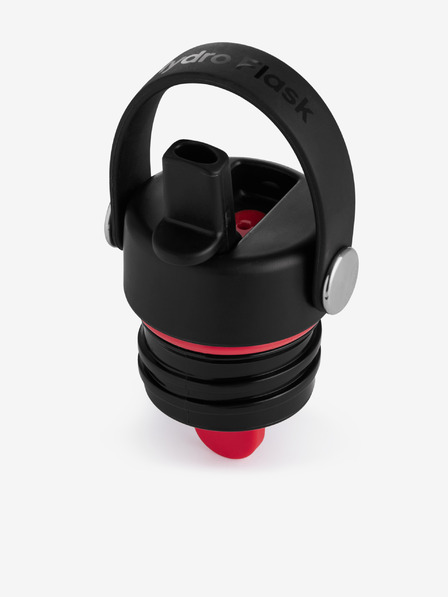Hydro Flask Fekete csereürítő szívószálas kupak Hydro Flask Standard Mouth Flex Cap termoszhoz