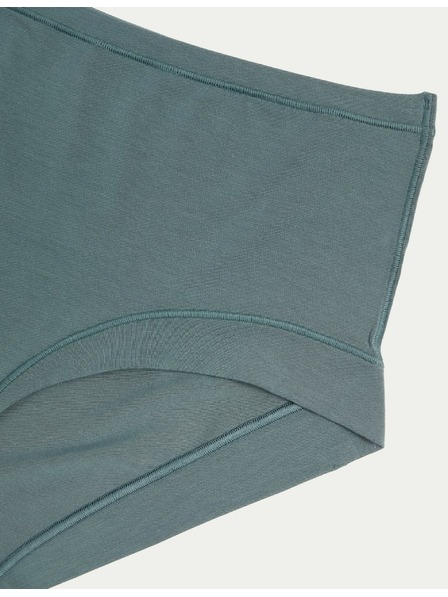 Marks & Spencer 3 db Flexifit™ technológiás magas derekú rövidnadrág, Marks & Spencer zöld