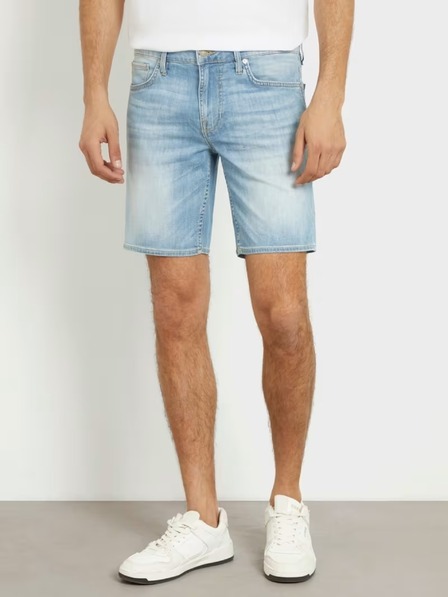 Guess Jeans Férfi kék farmer rövidnadrág Guess Florida
