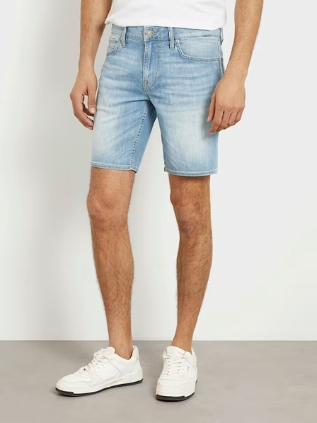 Guess Jeans Férfi kék farmer rövidnadrág Guess Florida