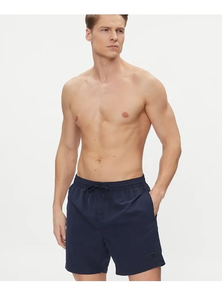 Guess Jeans Férfi sötétkék úszónadrág Guess Shorts Blue