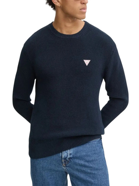 Guess Jeans Férfi sötétkék pulóver z3hm1 Guess jeans