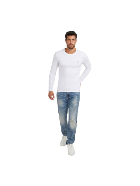 Guess Jeans Férfi fehér hosszú ujjú póló Guess Jeans
