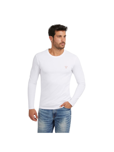 Guess Jeans Férfi fehér hosszú ujjú póló Guess Jeans