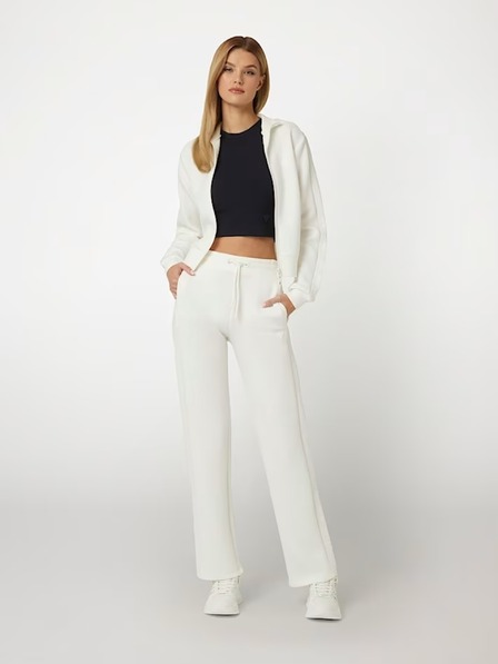 Guess Jeans Guess jeans női fehér oldallogós melegítőnadrág