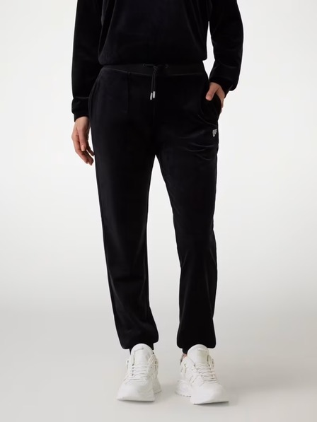 Guess Jeans Guess jeans női fekete jblk melegítőnadrág
