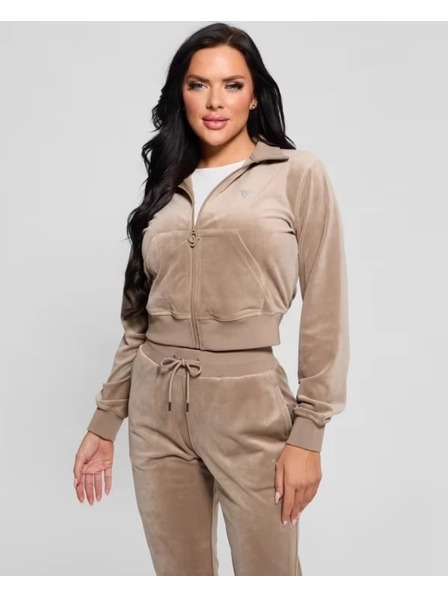 Guess Jeans Guess jeans barna Coutore D104 női pulóver