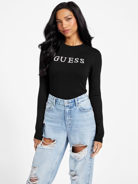 Guess Jeans Guess jeans fekete férfi pulóver jblk