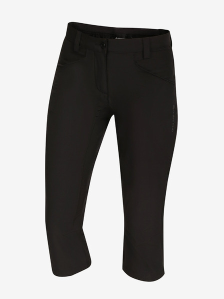 ALPINE PRO Női softshell capri ALPINE PRO WEDERA fekete