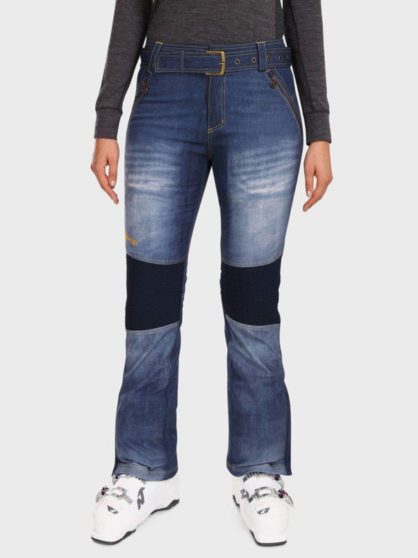 Kilpi Sötétkék női softshell síelőnadrág Kilpi JEANSO
